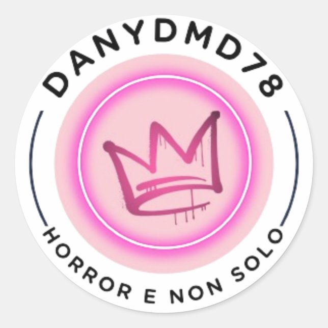 Sticker Rond Ma marque (Devant)