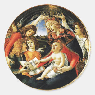Sticker Rond Madonna du Magnificat