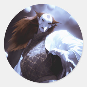 Sticker Rond Mage