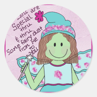 Sticker Rond Magic-fairy-dust