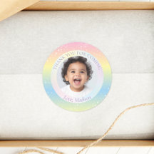 Magical Rainbow Stars Merci photo pour venir