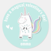 Magical Valentine's Day - Cute Kids Unicorn