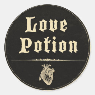 Sticker Rond Magick - Love Potion