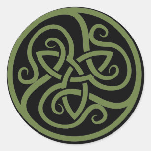 Sticker Rond Magick - Triquetra