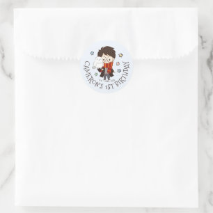 Sticker Rond Magique Anniversaire HARRY POTTER™ et Poudlard