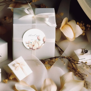 Sticker Rond magnolia