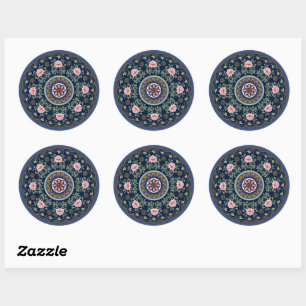 Sticker Rond Mah Jongg Motifs