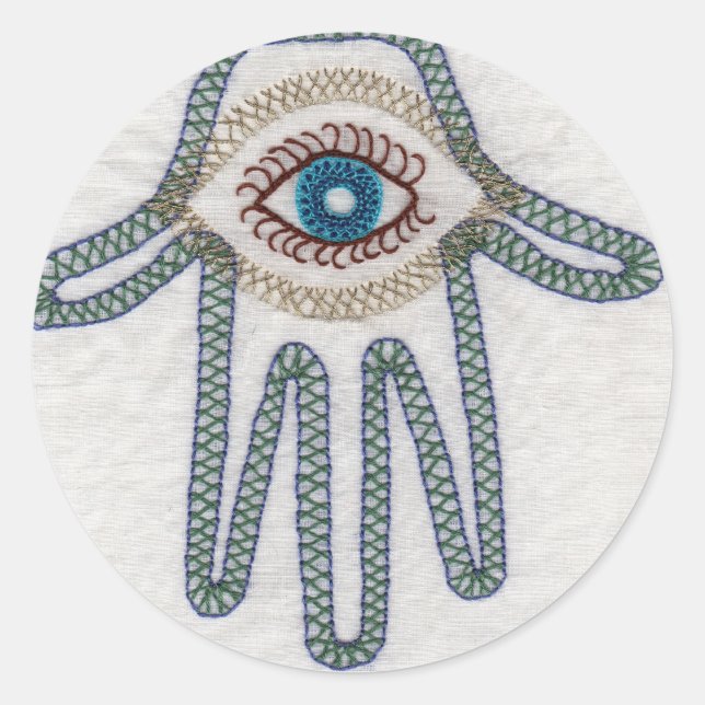 Sticker Rond main (Devant)