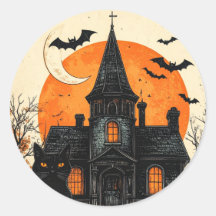 Maison hantée vintage Halloween