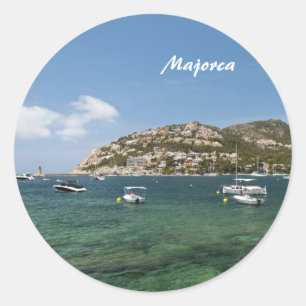 Sticker Rond Majorque