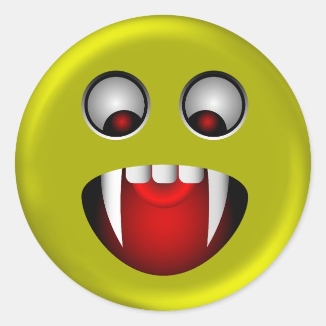 Sticker Rond Mal (Devant)