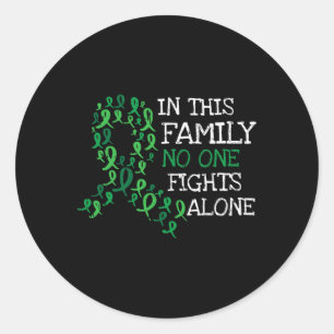 Sticker Rond Maladie Santé mentale Scoliosis Sensibilisation au
