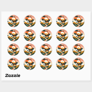 Sticker Rond Mama Africa