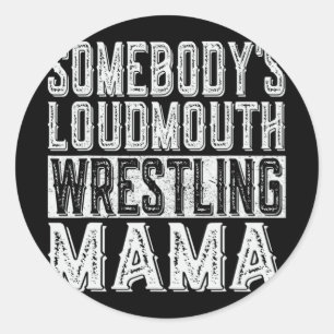 Sticker Rond Mama Mama Maman Fantastique Fête des mères