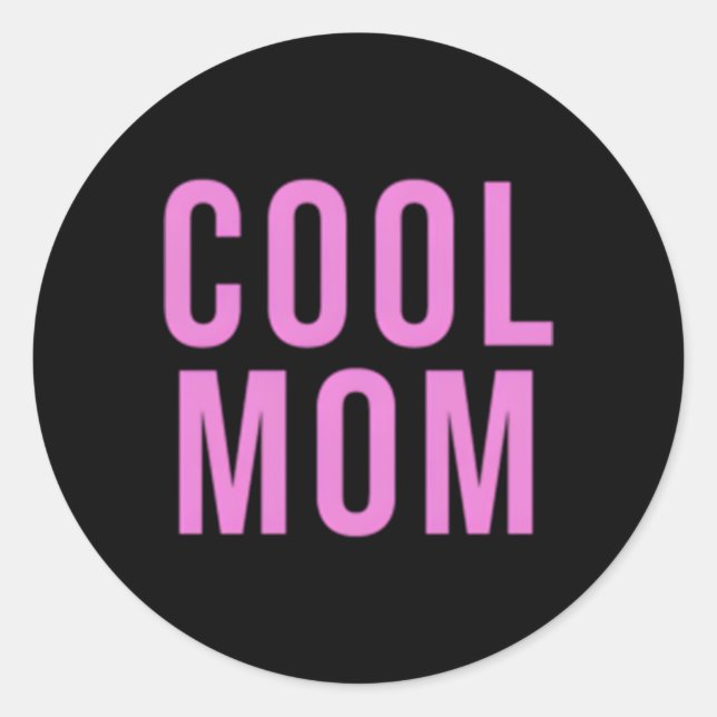 Sticker Rond Maman (Devant)
