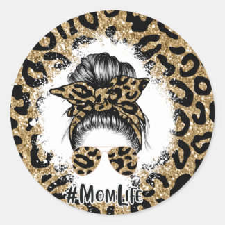 Sticker Rond Maman Vie