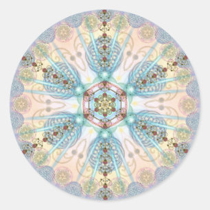 Sticker Rond Mandala