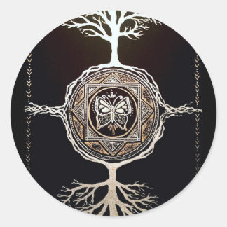 Sticker Rond Mandala