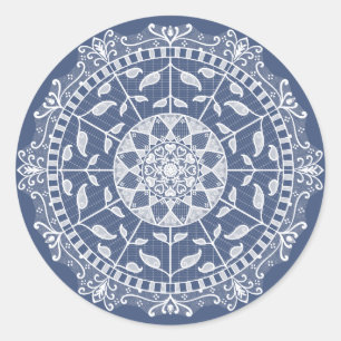 Sticker Rond Mandala
