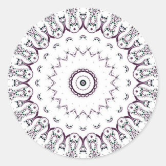Sticker Rond Mandala
