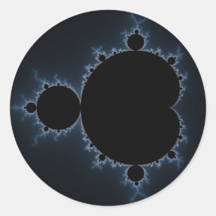 Sticker Rond Mandelbrot Set 07 - Fractal