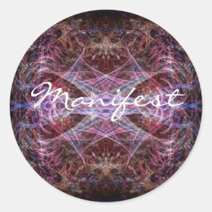 Sticker Rond Manifeste