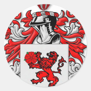Sticker Rond Manteau de Ceja des bras