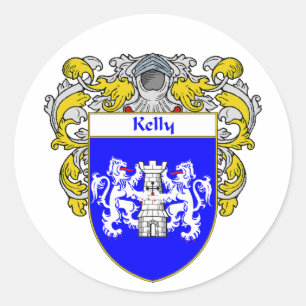 Sticker Rond Manteau de Kelly des bras (enveloppés)