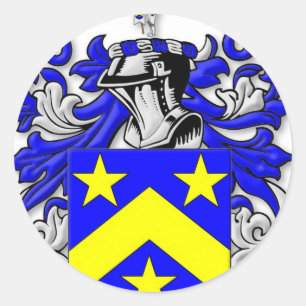 Sticker Rond Manteau de Monahan des bras