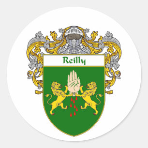 Sticker Rond Manteau de Reilly des bras (enveloppés)