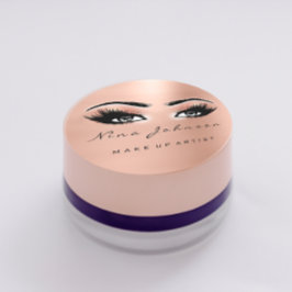 Sticker Rond Maquillage Artiste Beauté Pêcher or Oeil Parties s