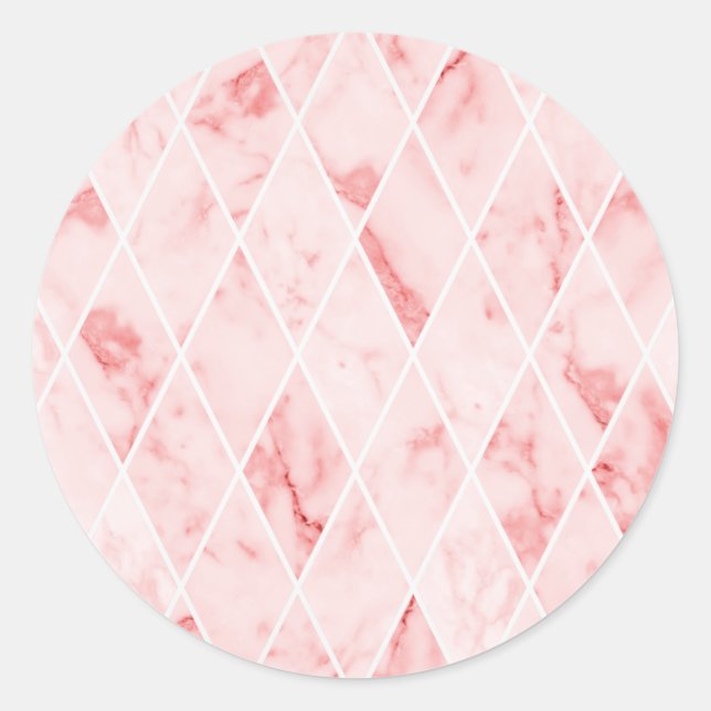 Sticker Rond marbre (Devant)