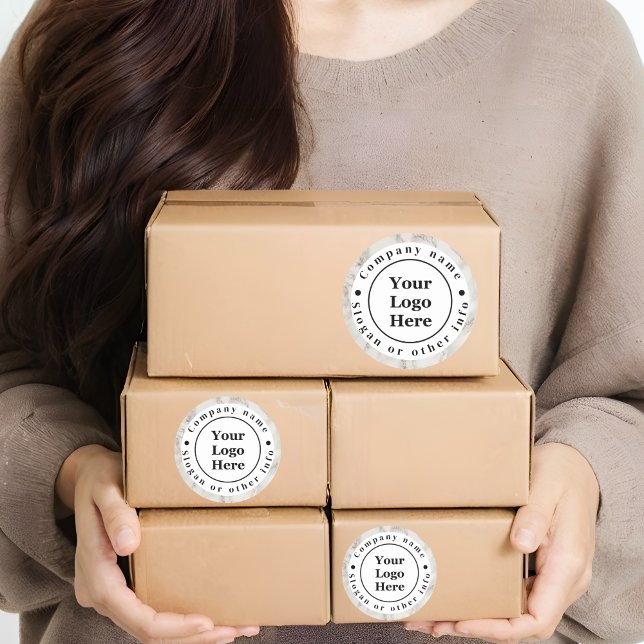 Sticker Rond Marbre beige (Créateur téléchargé)