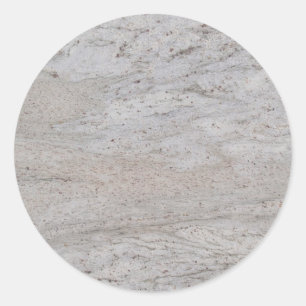 Sticker rond Marbre blanc