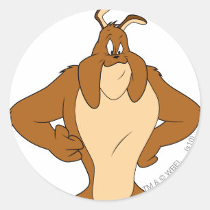 Sticker Rond Marc Antony Happy