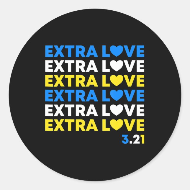 Sticker Rond March du syndrome d'apoplexie (Devant)