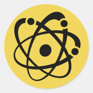 Sticker Rond Marche atomique