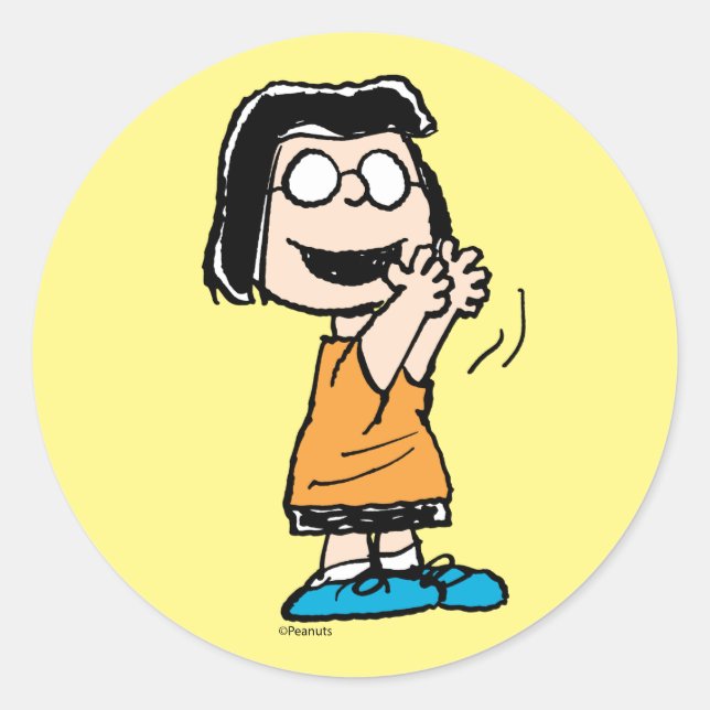 Sticker Rond Marcie Clapping (Devant)