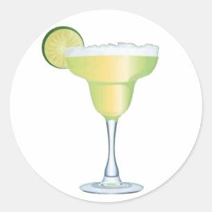 Sticker Rond Margarita
