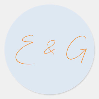 Sticker Rond mariage