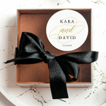 Mariage classique glamour Faux Gold