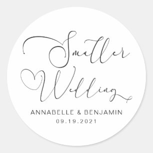 Sticker Rond Mariage plus petit