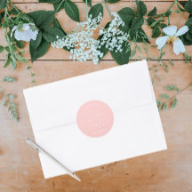 Mariage rose vif stylisé Enregistrer la date