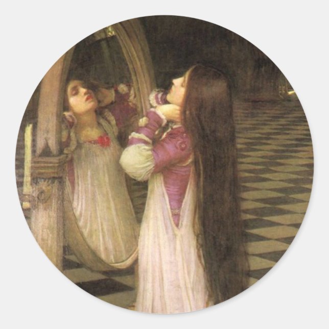 Sticker Rond Mariana dans le sud (Devant)