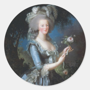 Sticker Rond Marie Antoinette