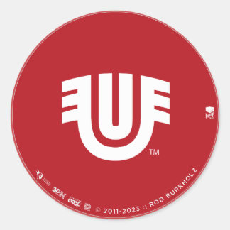 Sticker Rond Marque indigène de la tribu Ute