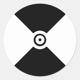 Sticker Rond Marqueur de suivi Type 1