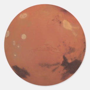 Sticker Rond Mars