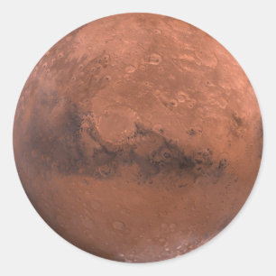 Sticker Rond Mars