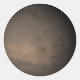 Sticker Rond Mars
